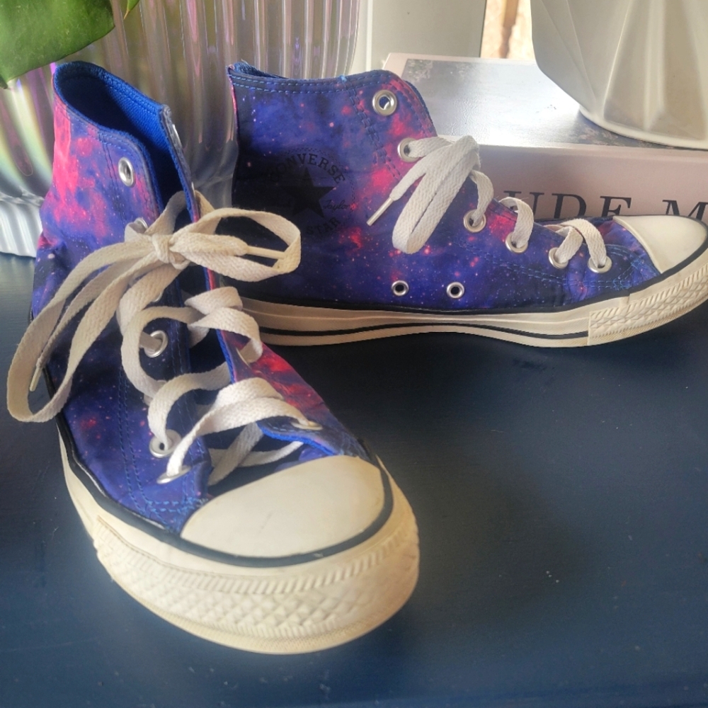 Converse "Miss Galaxy" High-Top Sneakers